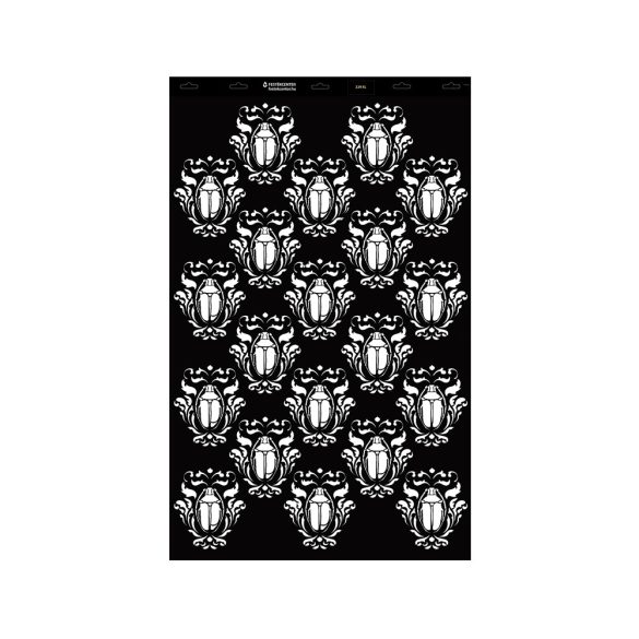 Stencil - 550 × 886 mm - Barokk 12 - XL