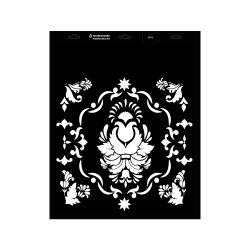 Stencil - 440 × 550 mm - Barokk 10 - L