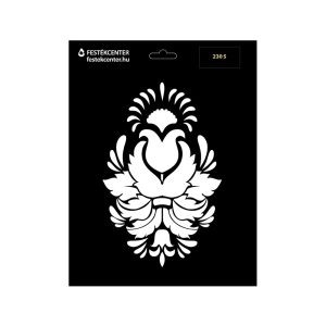 Stencil - 218 × 286 mm - Barokk 10 - S