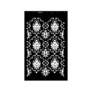 Stencil - 550 × 886 mm - Barokk 10 - XL