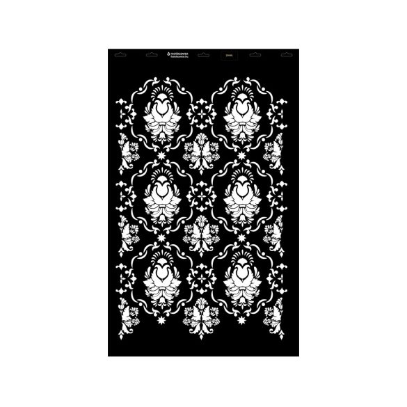 Stencil - 550 × 886 mm - Barokk 10 - XL