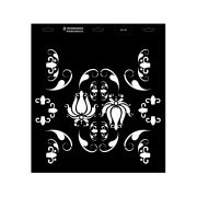 Stencil - 396 × 440 mm - Barokk 11 - M