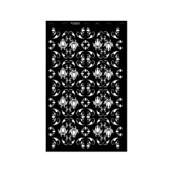 Stencil - 550 × 886 mm - Barokk 11 - XL