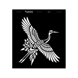 Stencil - 396 × 440 mm - Madár 03 - M