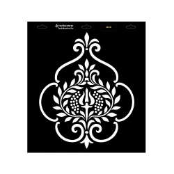 Stencil - 396 × 440 mm - Barokk 13 - M
