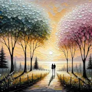 Hangulat 604 - vászon vakrámán - 50 x 50 cm