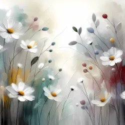 Hangulat 606 - vászon vakrámán - 60 x 60 cm
