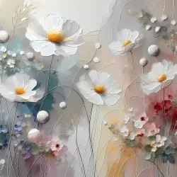 Hangulat 609 - vászon vakrámán - 70 x 70 cm