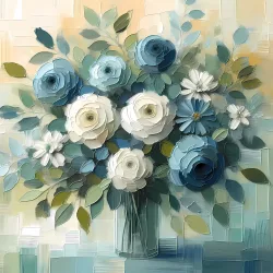 Hangulat 611 - vászon vakrámán - 60 x 60 cm