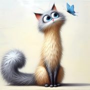 Gyerekszoba 807 - poszter - 50 x 50 cm