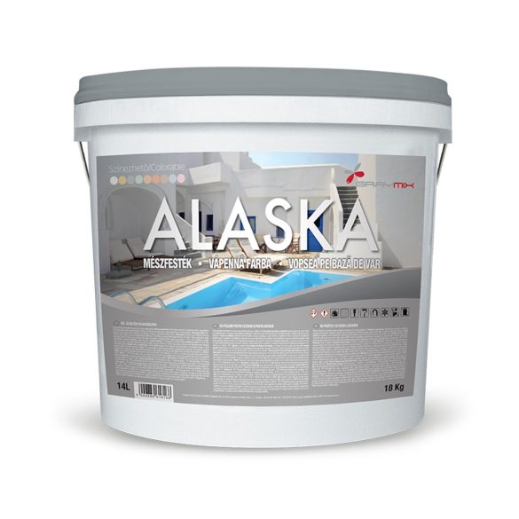 Graymix Alaska kül- és beltéri mészfesték - 14 l