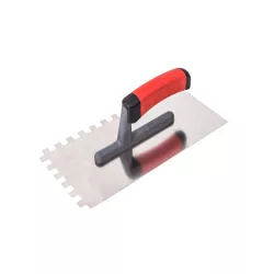 Fogazott glettvas - inox - 10 x 10 mm