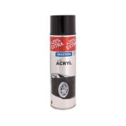 Maston Autoacryl festék spray - fényes fekete - 500 ml