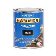 Maston Hammer 3:1 fémfesték - fényes fekete - 750 ml