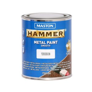 Maston Hammer 3:1 fémfesték - fényes fehér - 750 ml