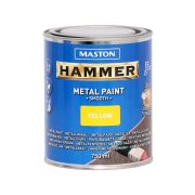 Maston Hammer 3:1 fémfesték - fényes sárga - 750 ml