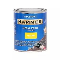 Maston Hammer 3:1 fémfesték - fényes sárga - 750 ml