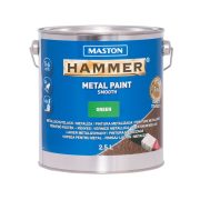 Maston Hammer 3:1 fémfesték - fényes zöld - 2,5 l