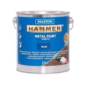 Maston Hammer 3:1 fémfesték - fényes kék - 2,5 l