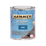 Maston Hammer 3:1 kalapácslakk, fémfesték - kék - 750 ml