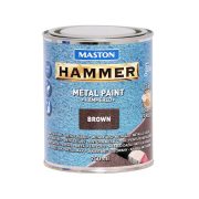   Maston Hammer 3:1 kalapácslakk, fémfesték - barna - 750 ml