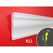 Kérgesített kültéri díszléc - K11 - 1,25 m