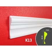 Kérgesített kültéri díszléc - K13 - 1,25 m