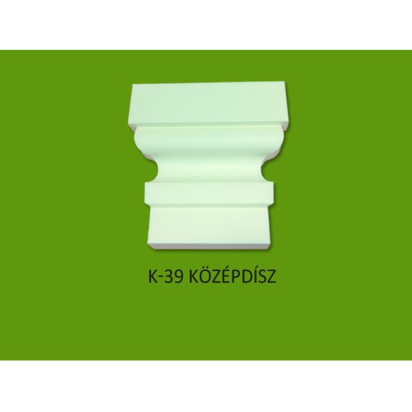 Kérgesített kültéri középdísz - K39