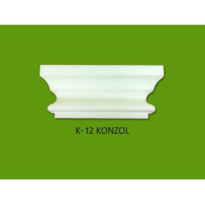 Kérgesített kültéri konzol - K12 - K41-K42-K44 díszléchez