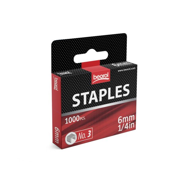 Tűzőgép kapocs - 6mm