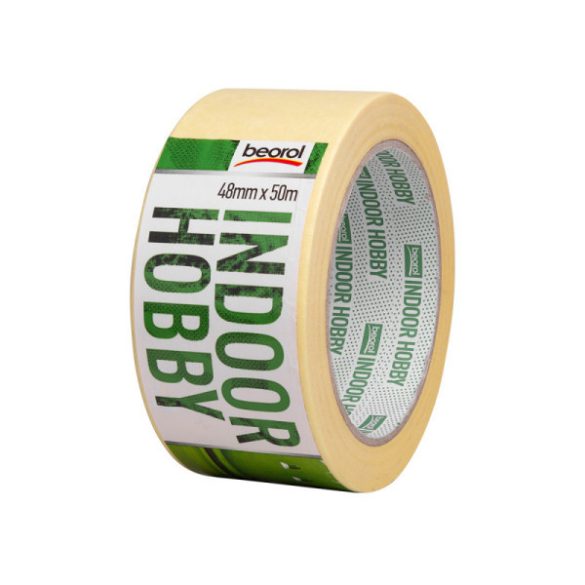 Beorol Indoor Hobby hőre lágyuló krepp szalag festőknek - 60°C - 48 mm x 50 m