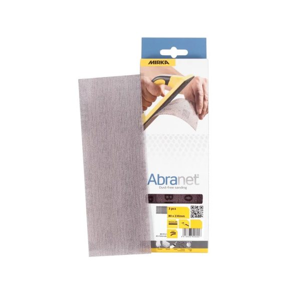 Mirka Abranet csiszoló háló - 80 x 230 mm - P180