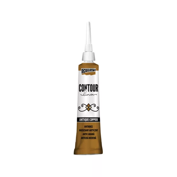 PentArt Kontúrozó festék - antikréz - 20 ml