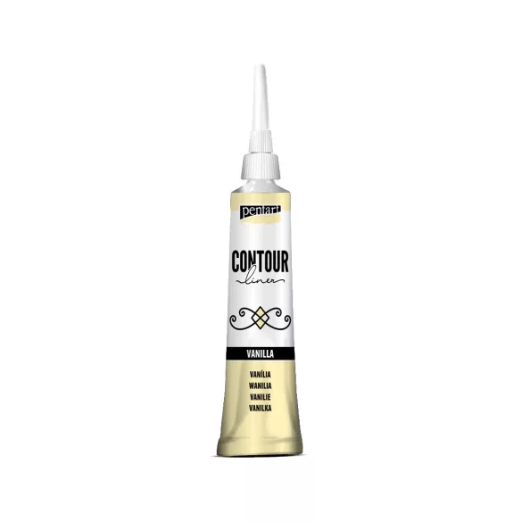PentArt Kontúrozó festék - vanília - 20 ml