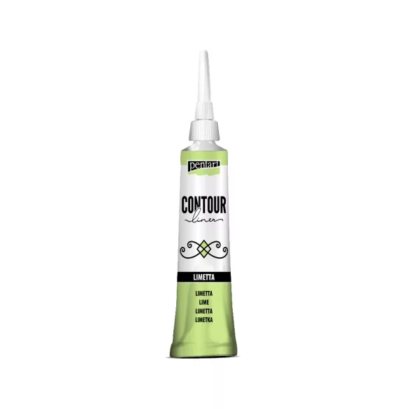 PentArt Kontúrozó festék - limetta - 20 ml