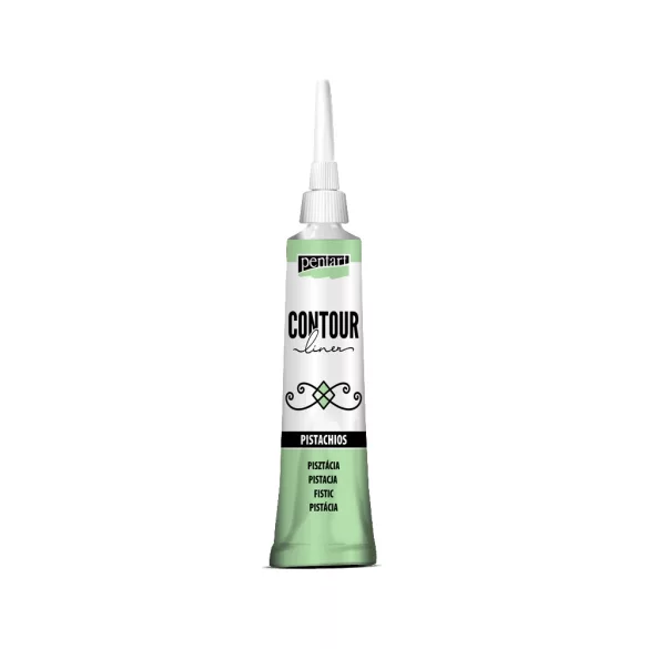 PentArt Kontúrozó festék - pisztácia - 20 ml
