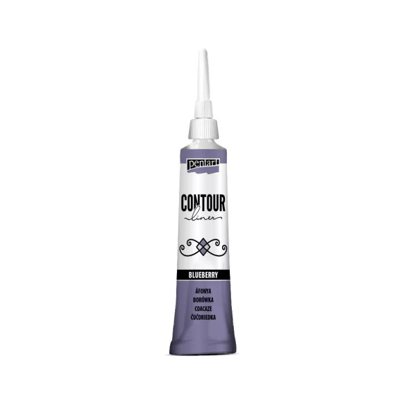 PentArt Kontúrozó festék - áfonya - 20 ml