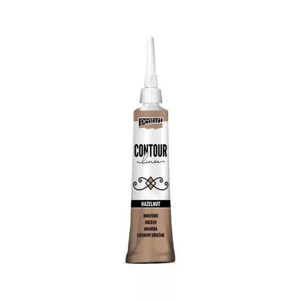 PentArt Kontúrozó festék - mogyoró - 20 ml