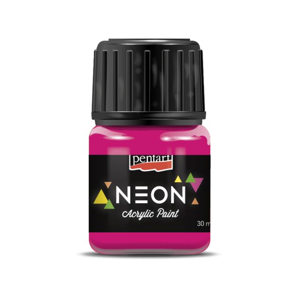 PentArt Neon akrilfesték pink - 30 ml