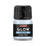   PentArt Glow sötétben világító akrilfesték - kékesfehér - 30 ml