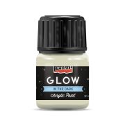   PentArt Glow sötétben világító akrilfesték - zöldesfehér - 30 ml