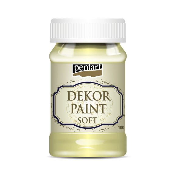 PentArt lágy dekorfesték - sárga - 100 ml