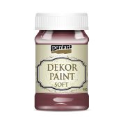 PentArt lágy dekorfesték - burgundi vörös - 100 ml