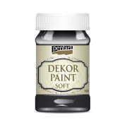 PentArt lágy dekorfesték - fekete - 100 ml