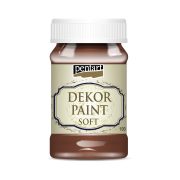 PentArt lágy dekorfesték - barna - 100 ml