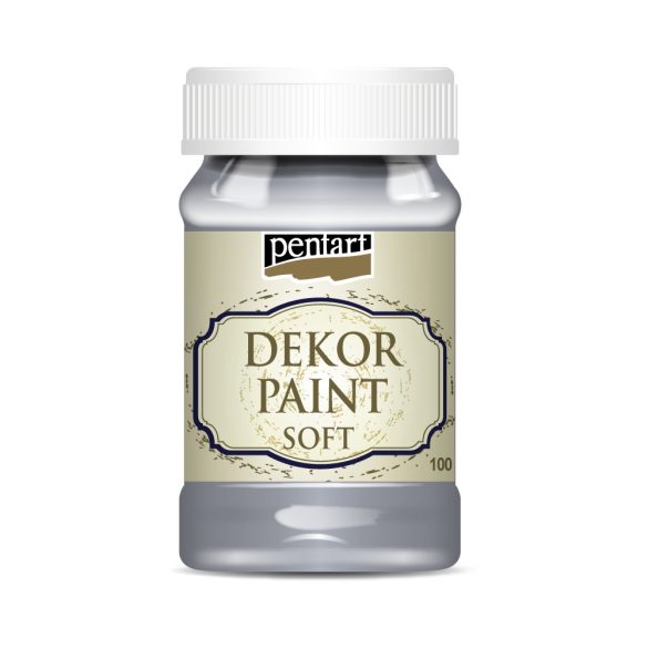 PentArt lágy dekorfesték - szürke - 100 ml