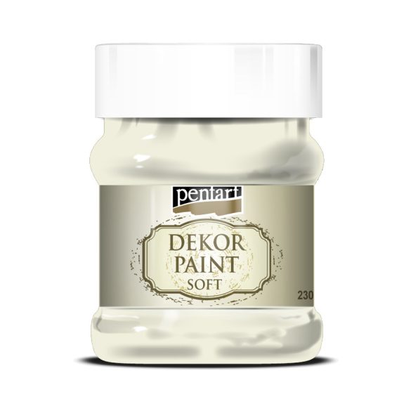 PentArt lágy dekorfesték - krémfehér - 230 ml
