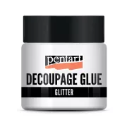 PentArt Glitteres dekupázs ragasztólakk - 50 ml