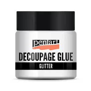 PentArt Glitteres dekupázs ragasztólakk - 50 ml