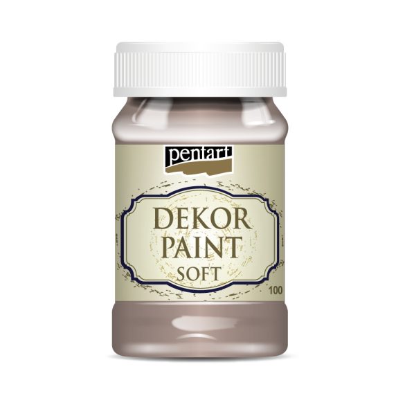 PentArt lágy dekorfesték - vintage barna - 100 ml